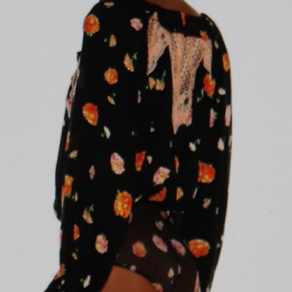 Free People Poppy Printed Bodysuit Size S - Picture 4 of 4
